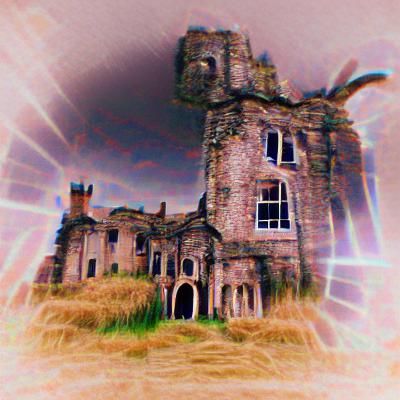 Haunted Ruin: Ancestral Manor Consumed by Darkness