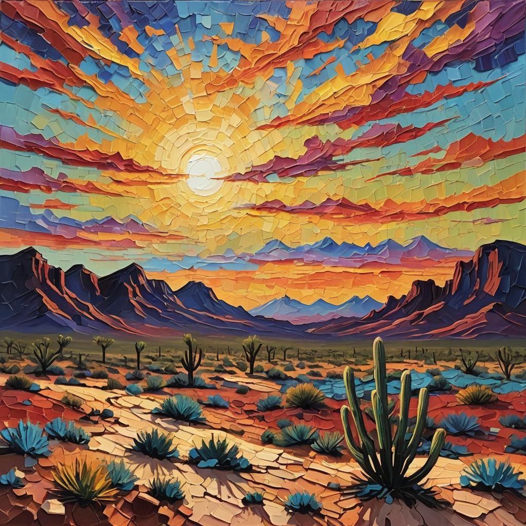 desert sunset