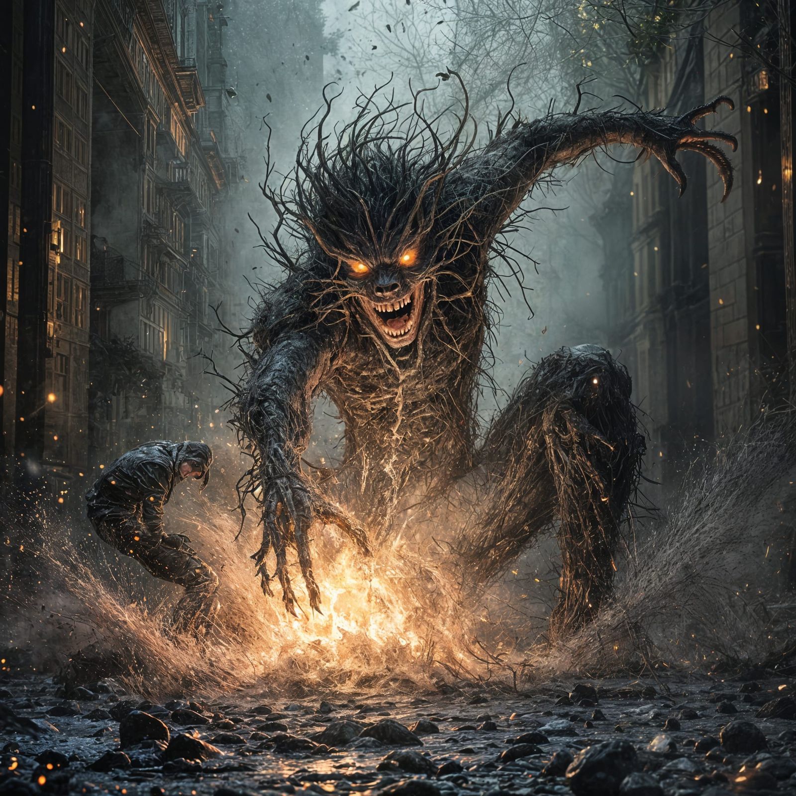 Surreal Portrayal of Chaos and Disorder