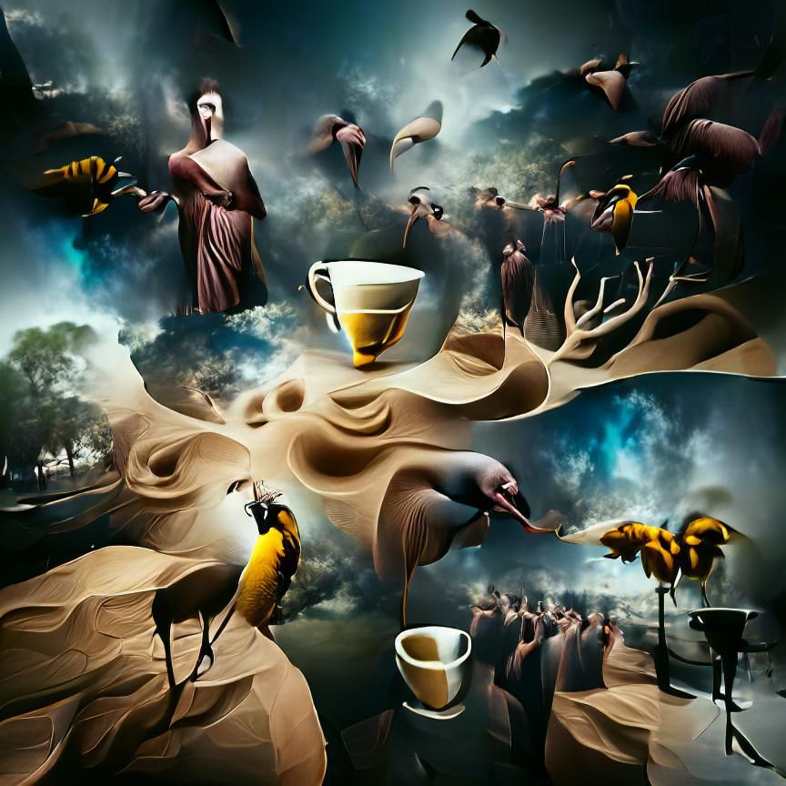 AI Generated Image From Unspecified Prompt