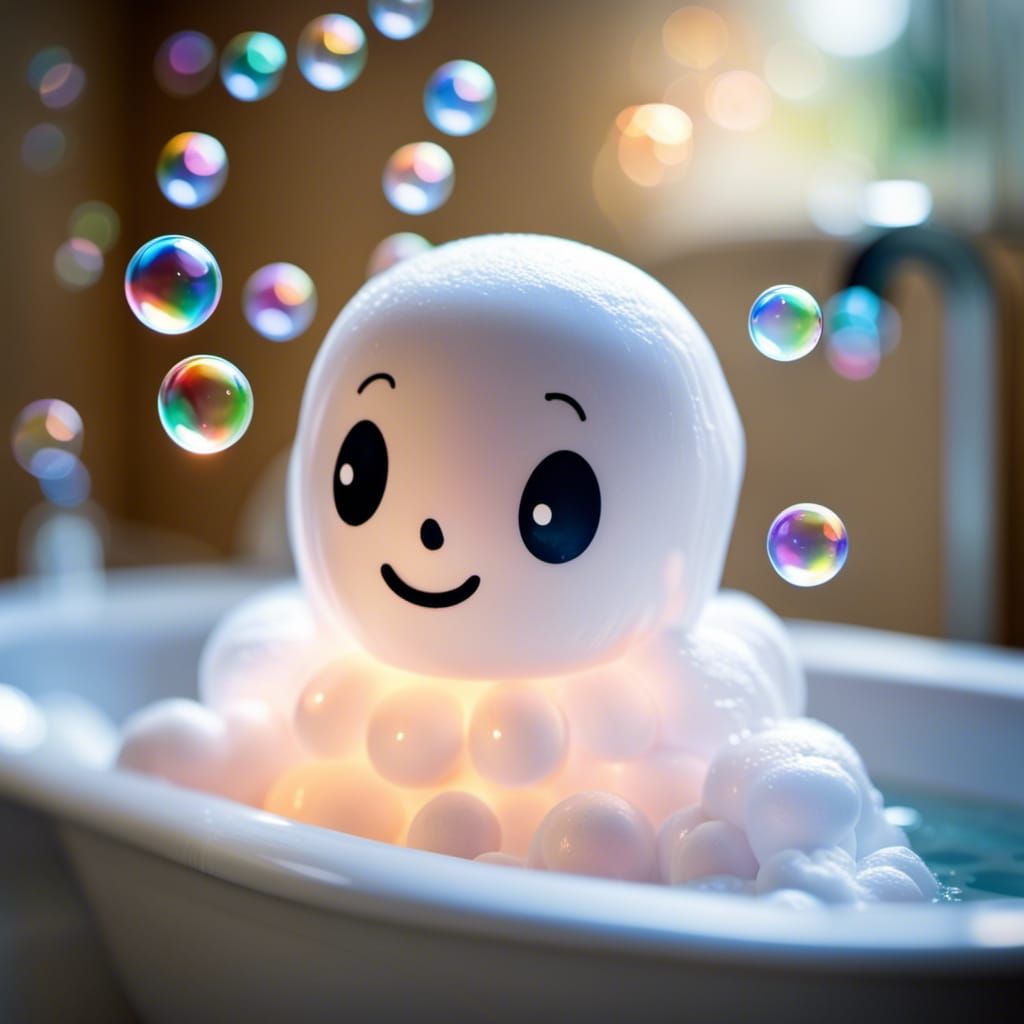 Soap Bubble Ghost