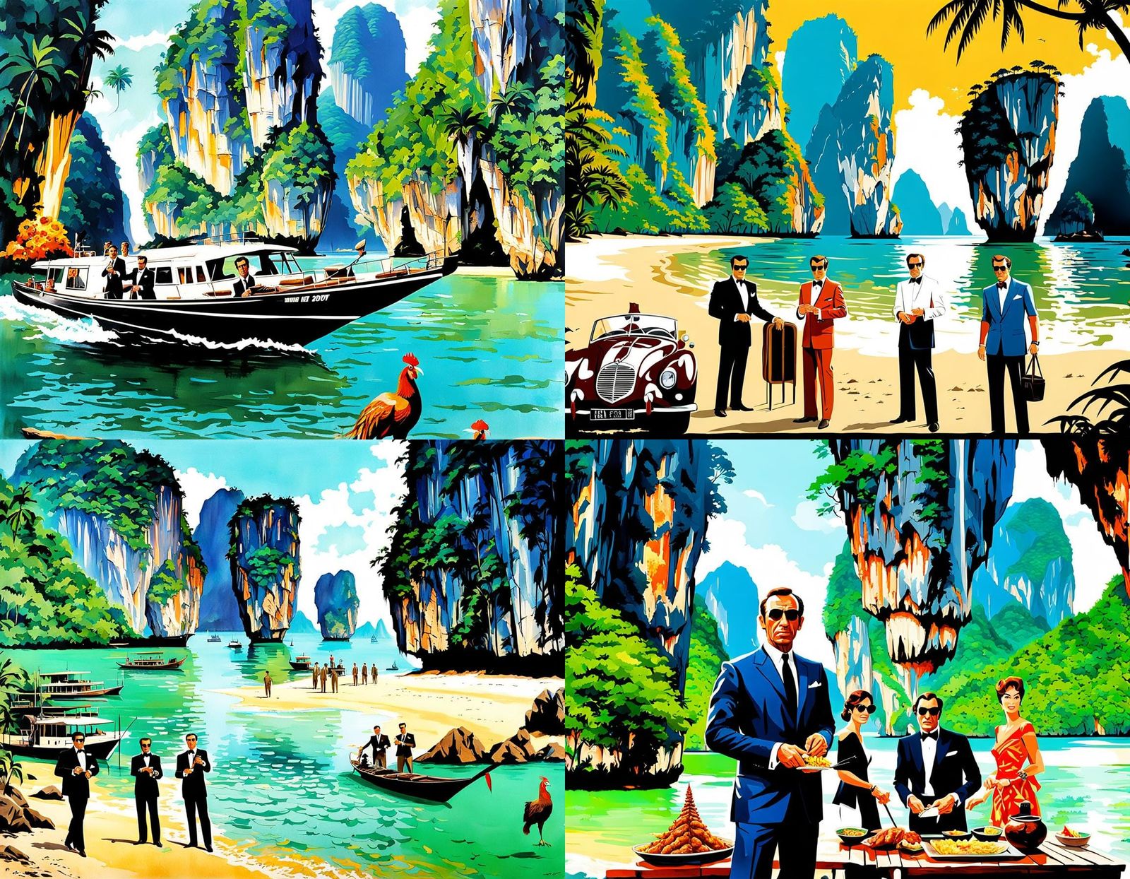 James Bond on James Bond Island: Movie Poster