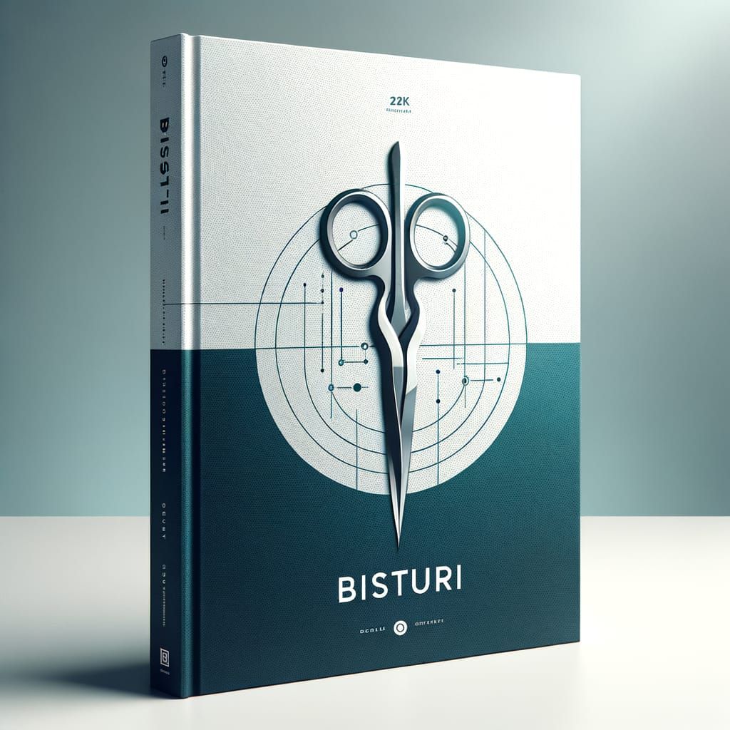 Bisturi: Modern Medical Textbook Cover Design