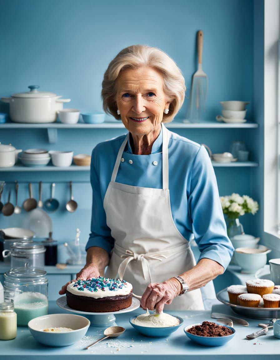 Blue (Mary) Berry