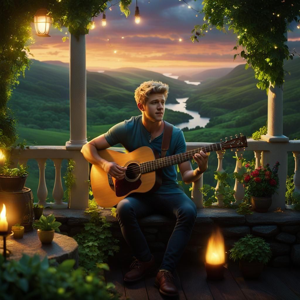 Niall Horan in Ireland: Matte Painting in Unreal Engine