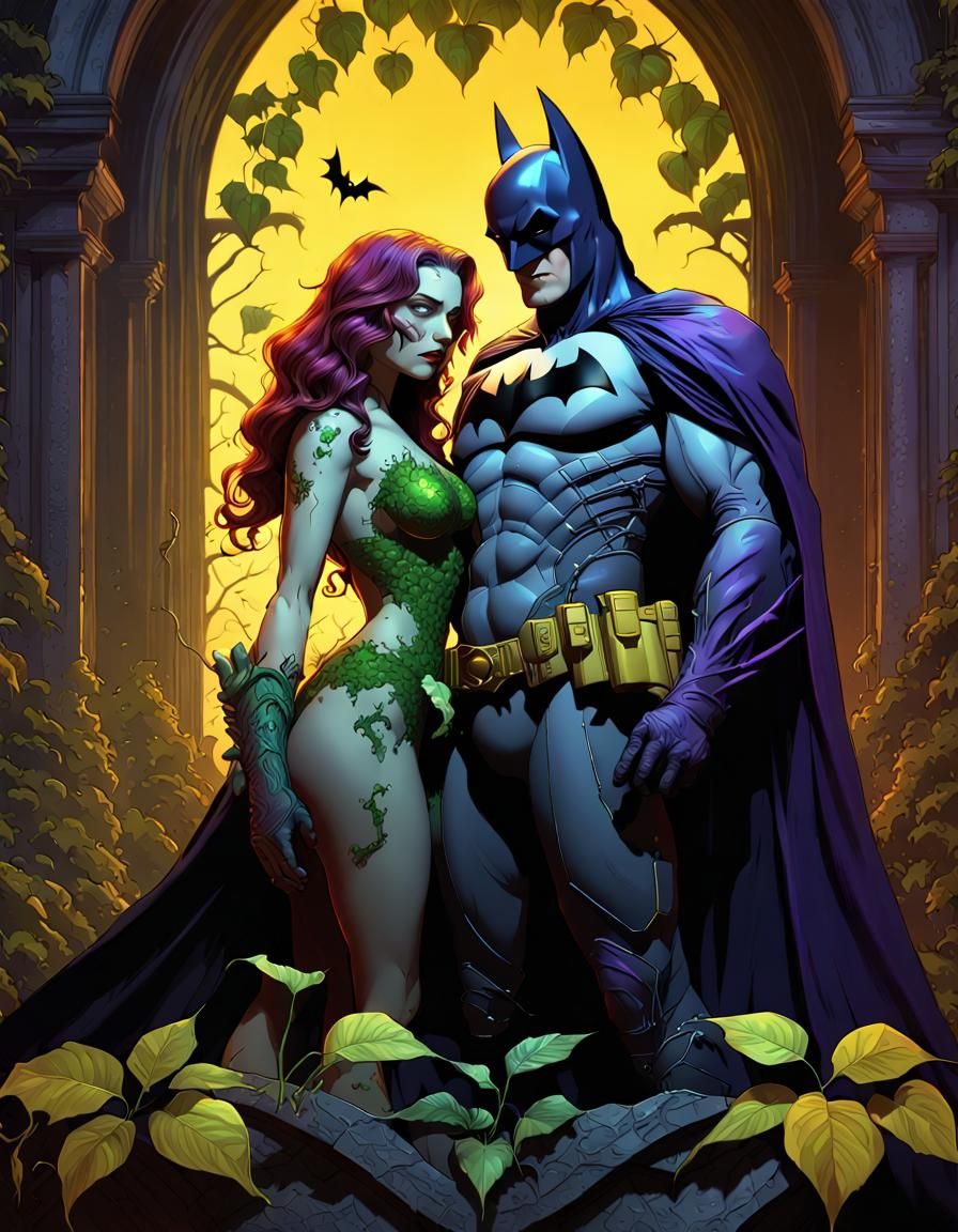 Batman and Poison Ivy: Dark Fantasy Masterpiece