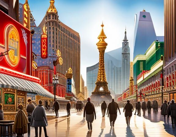 The Eiffel Tower Experience, Paris Las Vegas, Located at the Paris Las Vegas. Day Visit