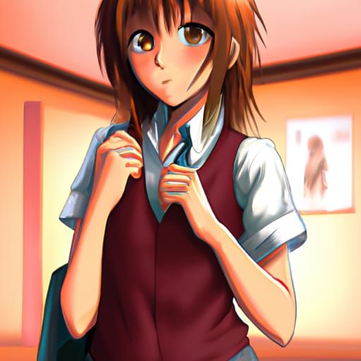 Photorealistic Portrait of Mikoto Misaka
