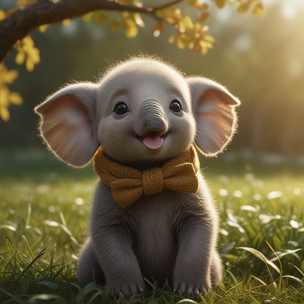 Charming Photorealistic Animal Scenes in Realistic Detail