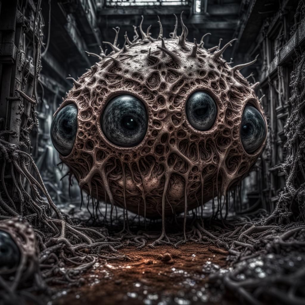 Fantasy Acid Cocoon in Hyperrealistic Style