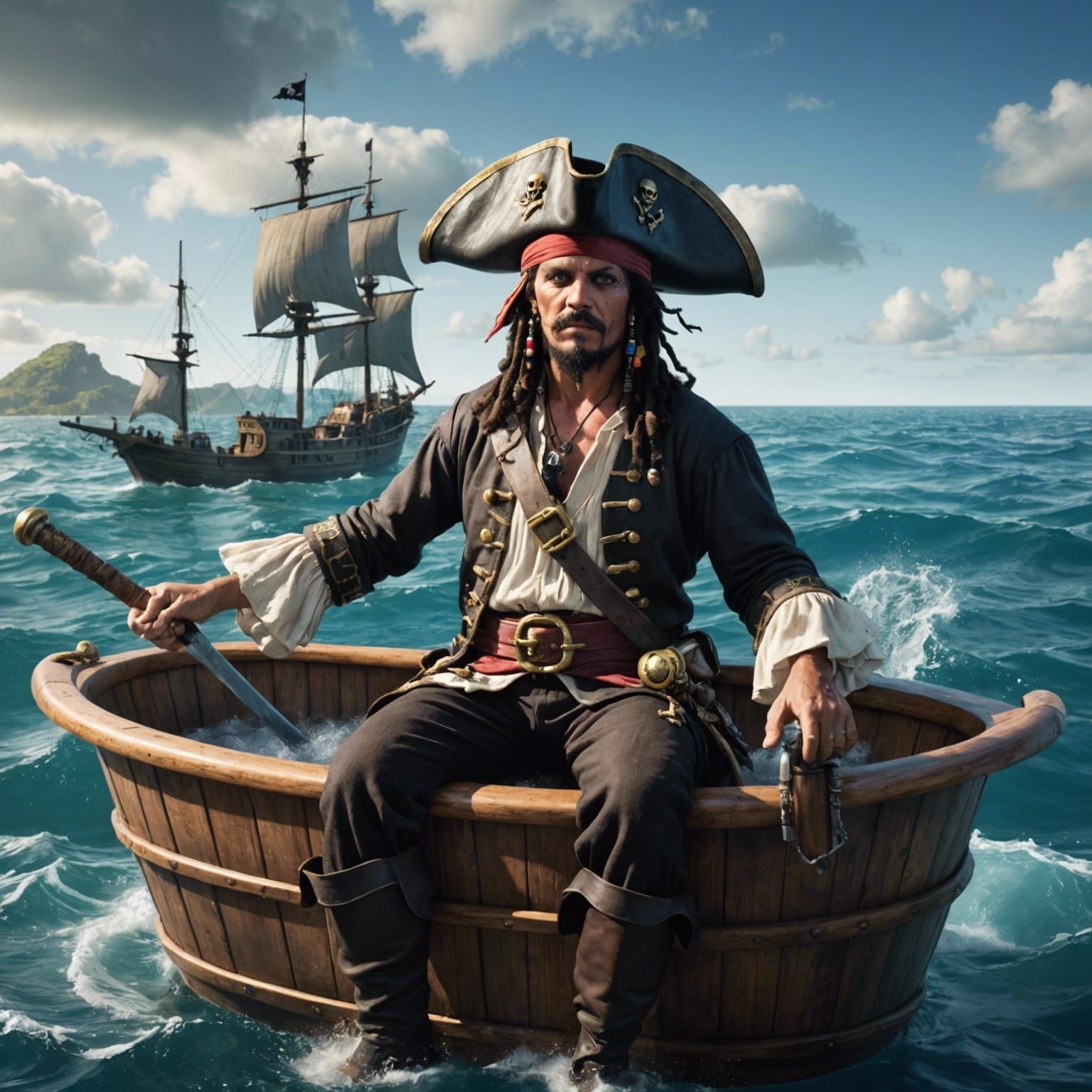 Pirate's Bath: An Ocean Fantasy