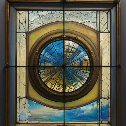 Stained glass window