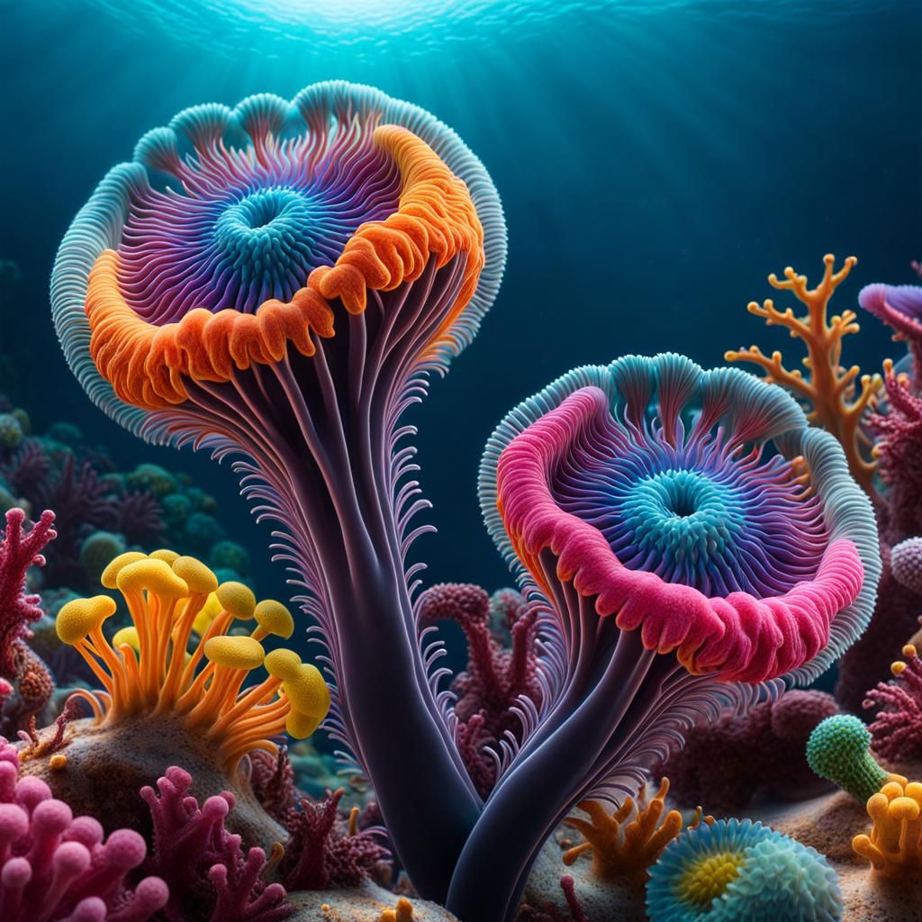 Entamoeba and Iodamoeba Protozoans Battle in Vivid Color