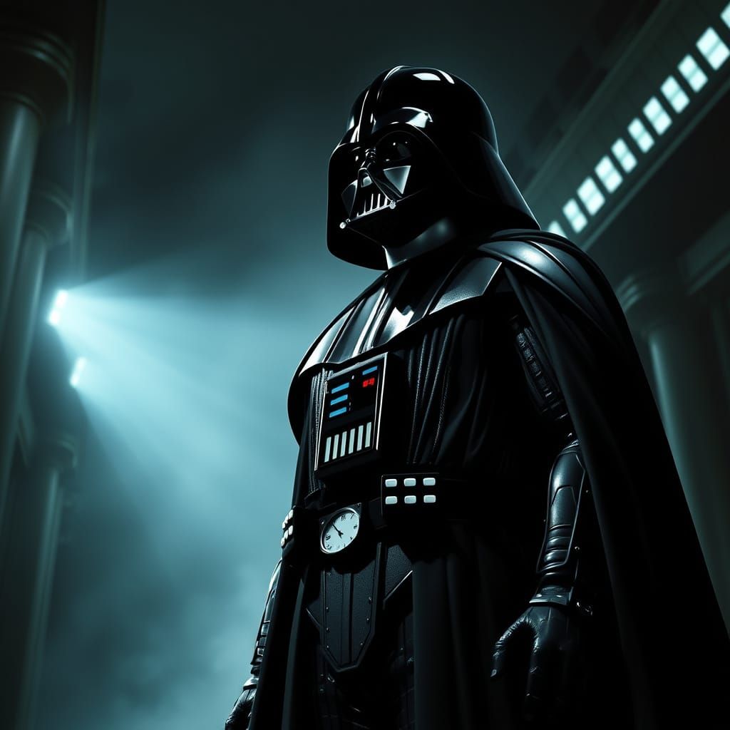 Galactic Enforcer in Dark Industrial Style