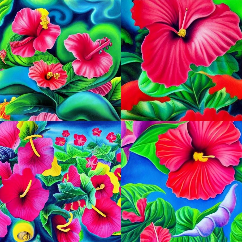 Hibiscus Menagerie