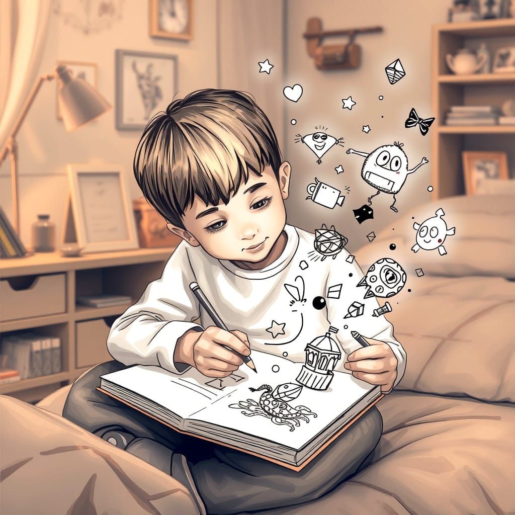 His Imagination Coming to Life