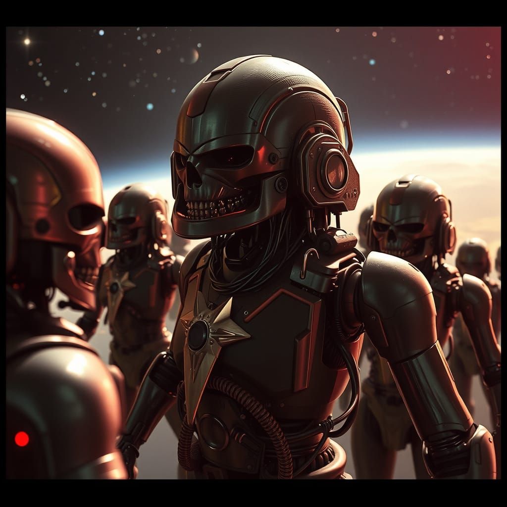 Epic Robots Rise Against Humanity in Cinematic Space Battle