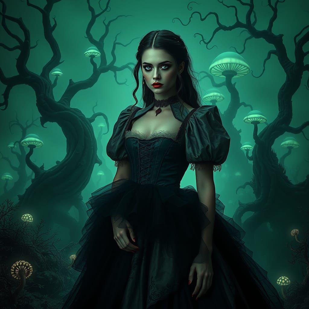 Ethereal Queen of a Dark Wonderland