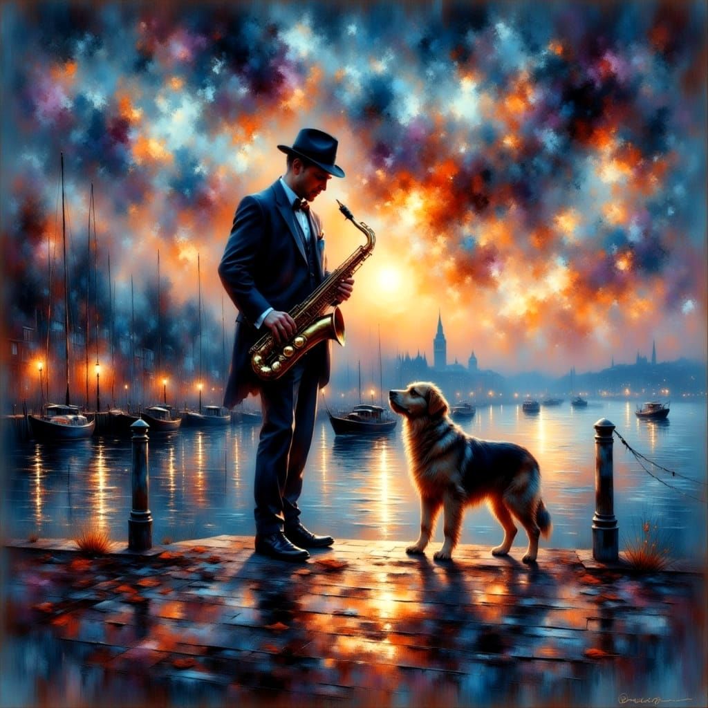 Twilight Jazz: A Melancholic Impression in Film Noir