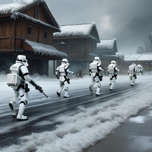 Stormtroopers Raid Village