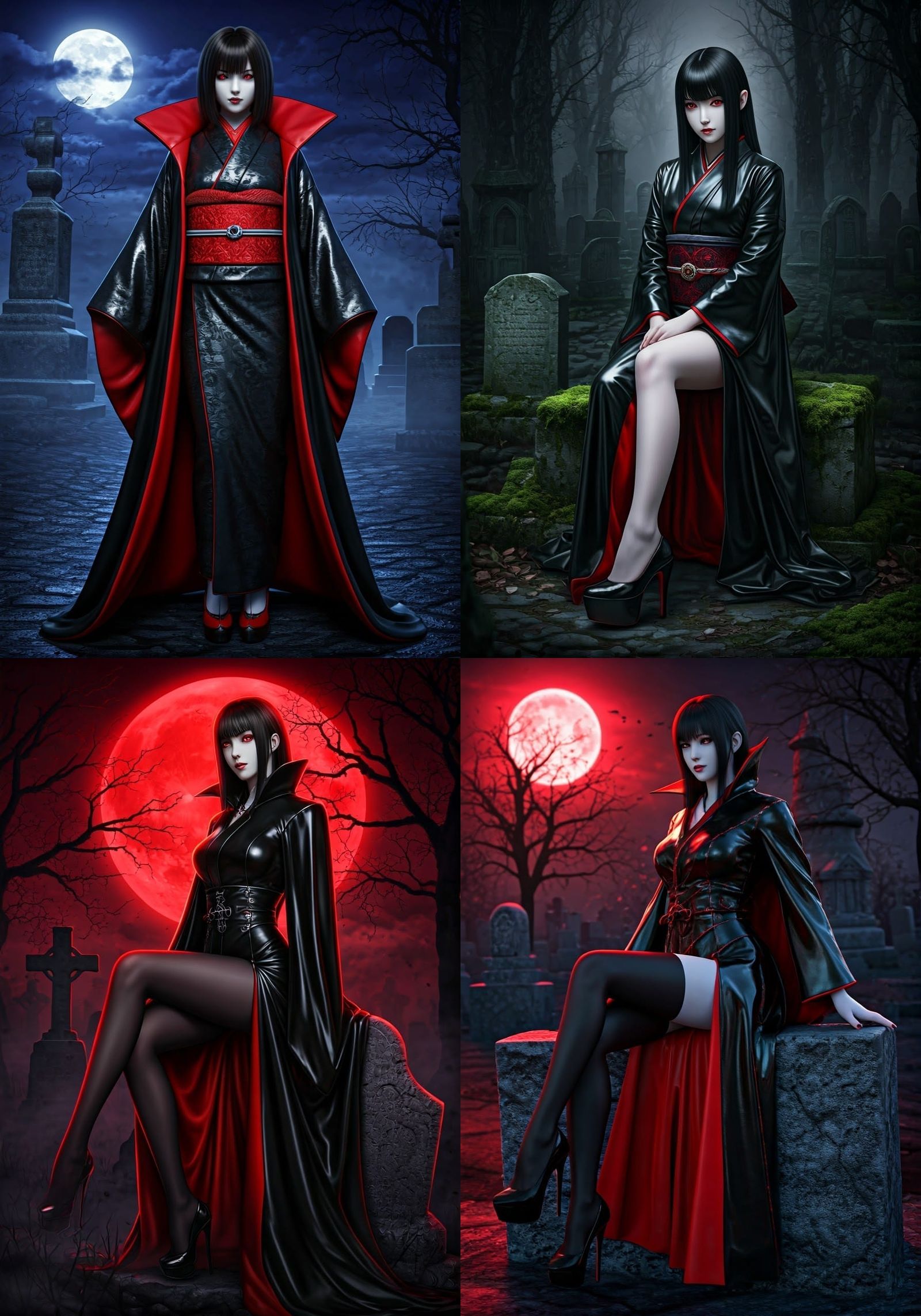 A Japanese Vampire's Midnight Requiem