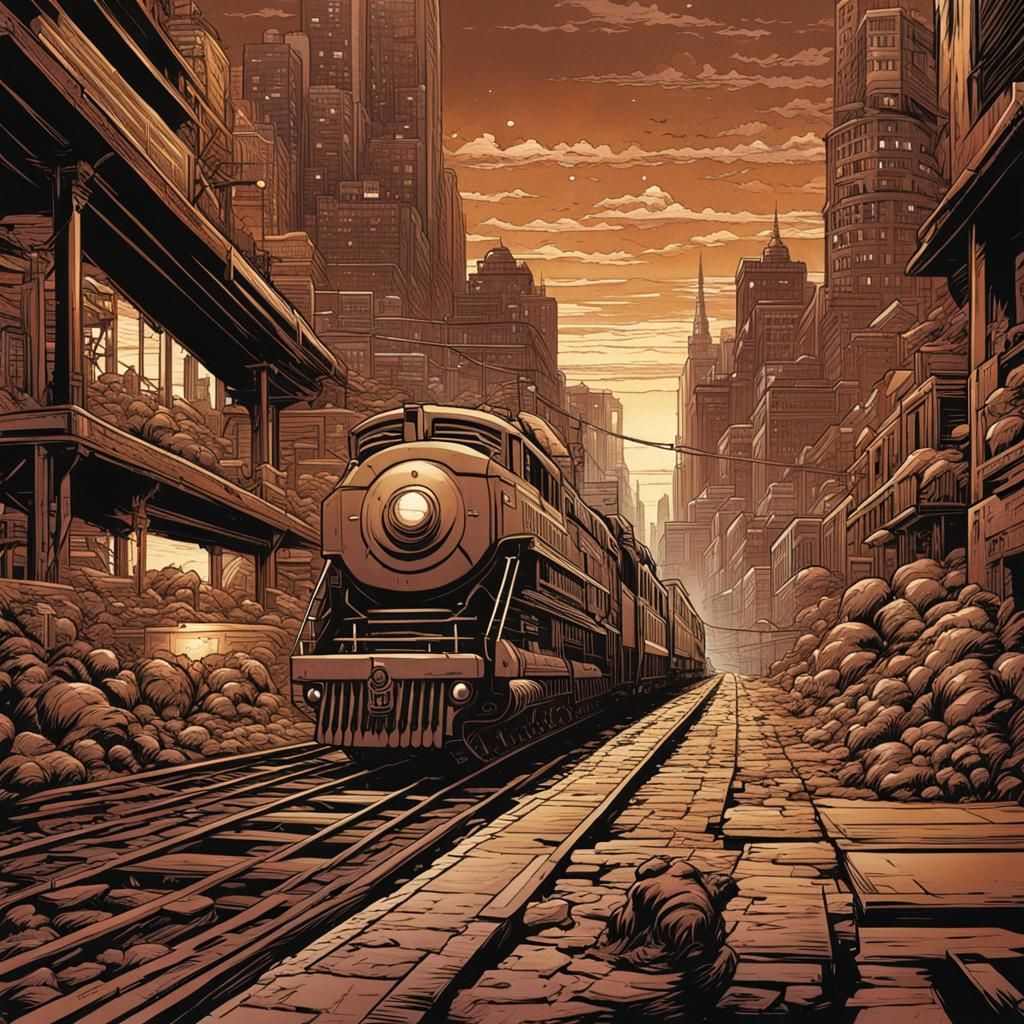 Comic Book Art Illustration in Mark Brooks Style