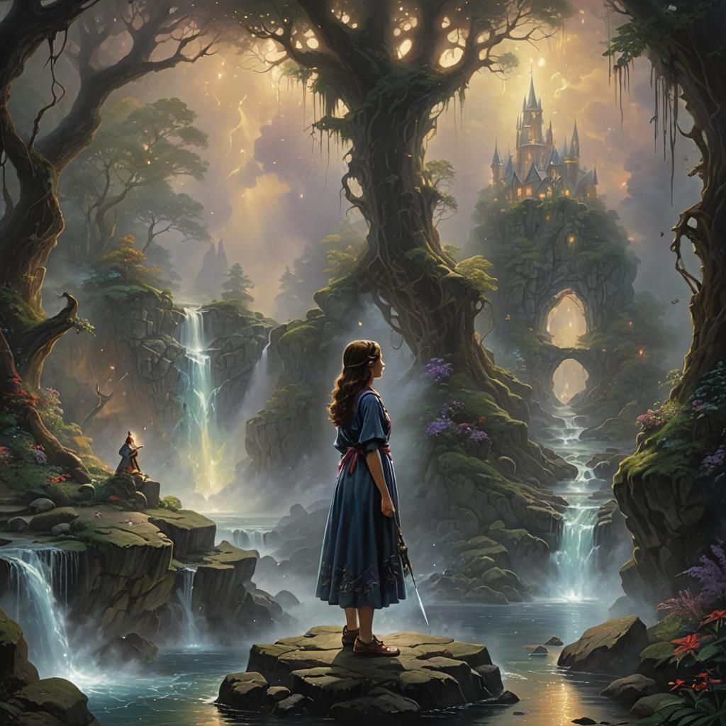 Ethereal Fantasy: Good Versus Evil in Hyperdetail