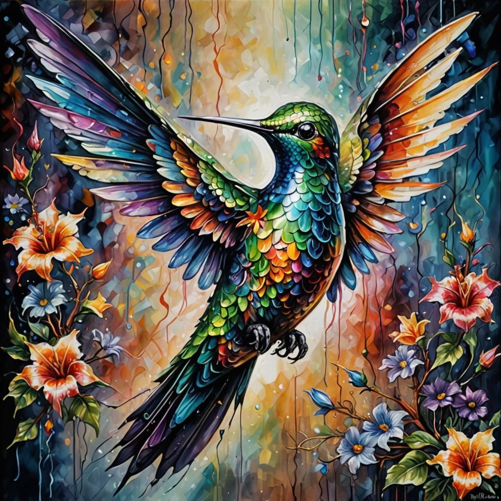 Rainbow Hummingbird