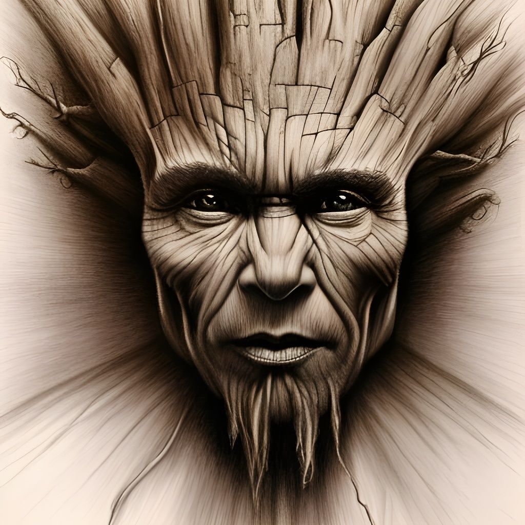 Groot pencil portrait