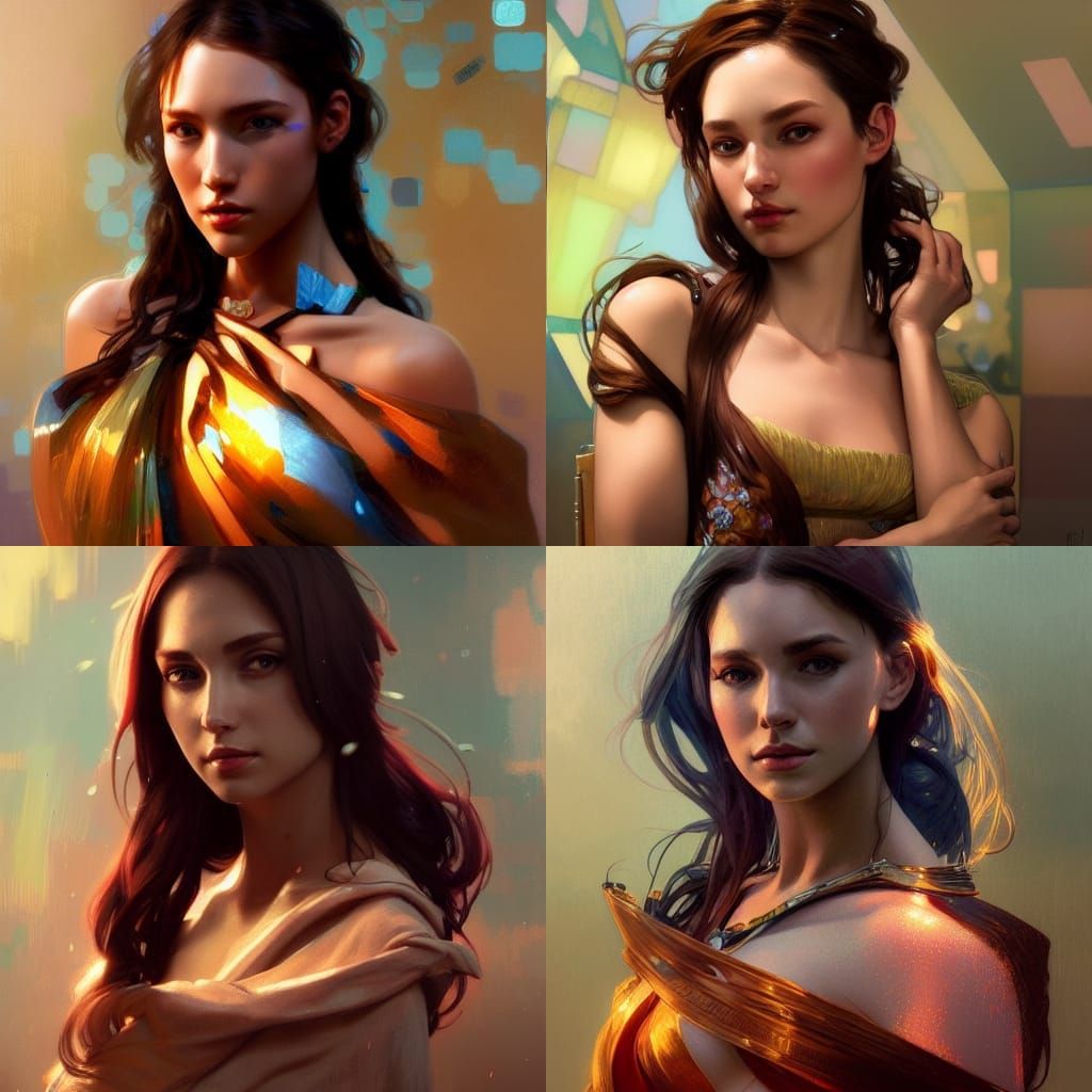 Hyperdetailed Portrait with Dynamic Lighting