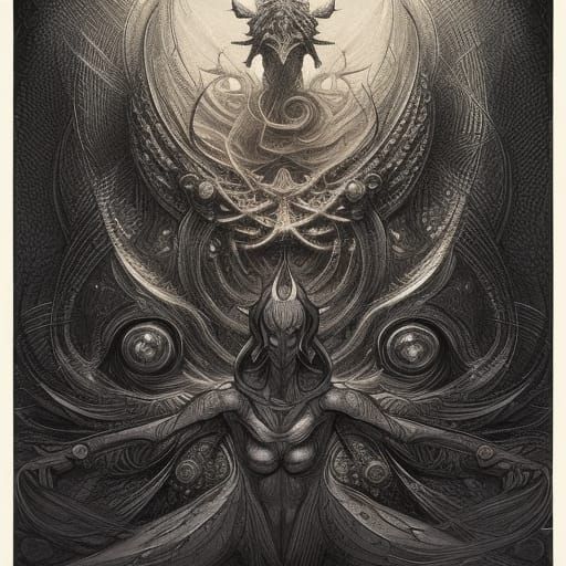 Aatrox: God of the Ocean in Detailed Illustration