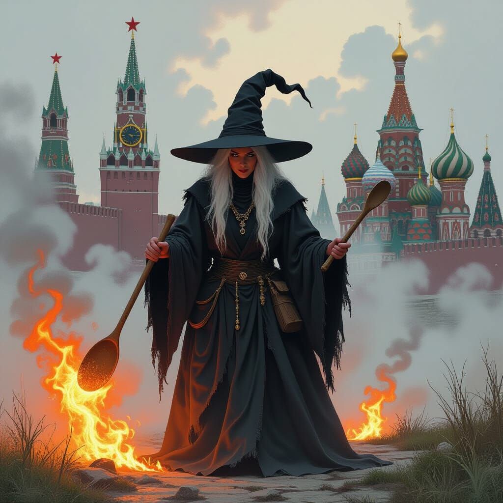 Baba Yaga Wreaks Havoc on the Kremlin