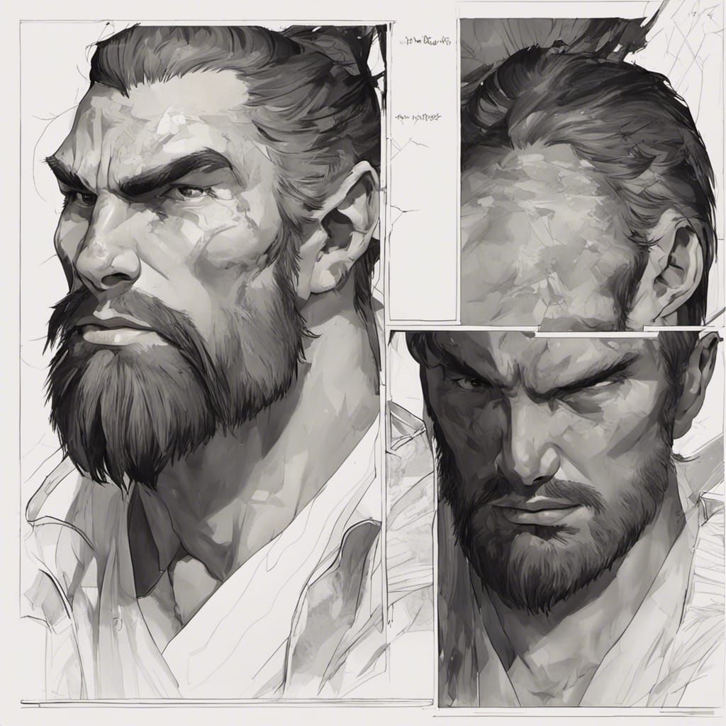 Dalinar Kholin: Hyper-Realistic Warrior in Dynamic Lighting