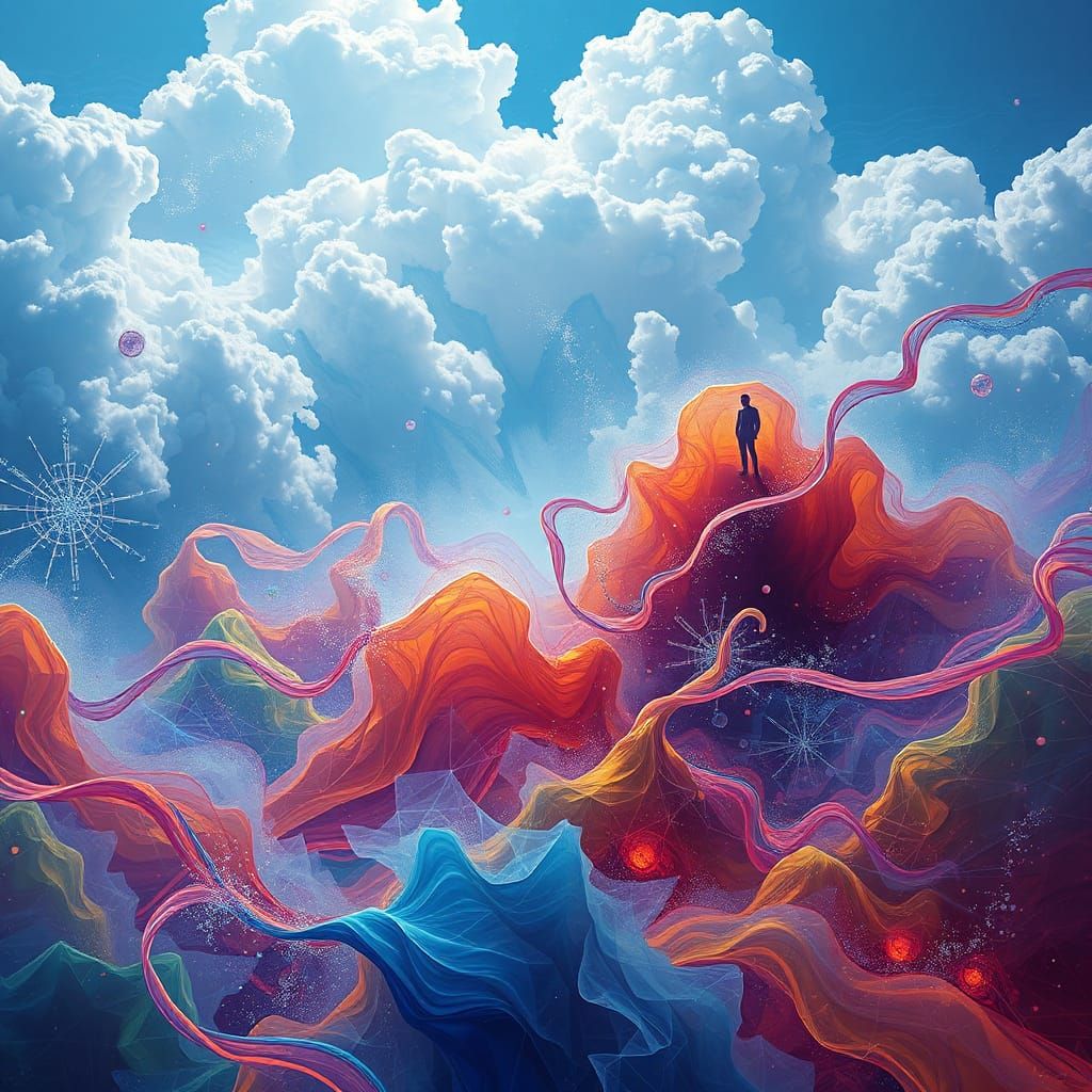 Spectacular Matte Painting of Geometric Shapes in Unreal Eng...