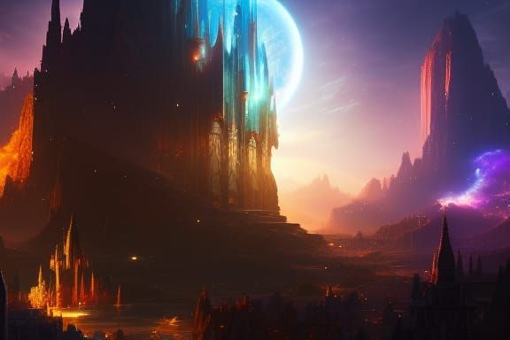 Chibi Galaxy Dragon Fledgling in Anime Style