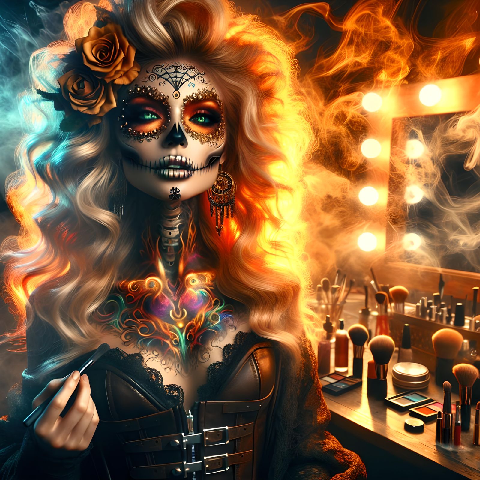 Sugar Skull Makeup Artist