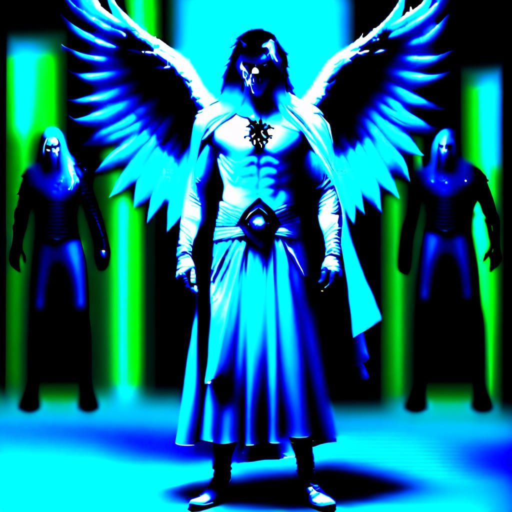 Kurou Daijuuji's Corrupted True Form in Dark Fantasy