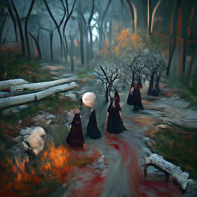 AI Interpretation of Samhain
