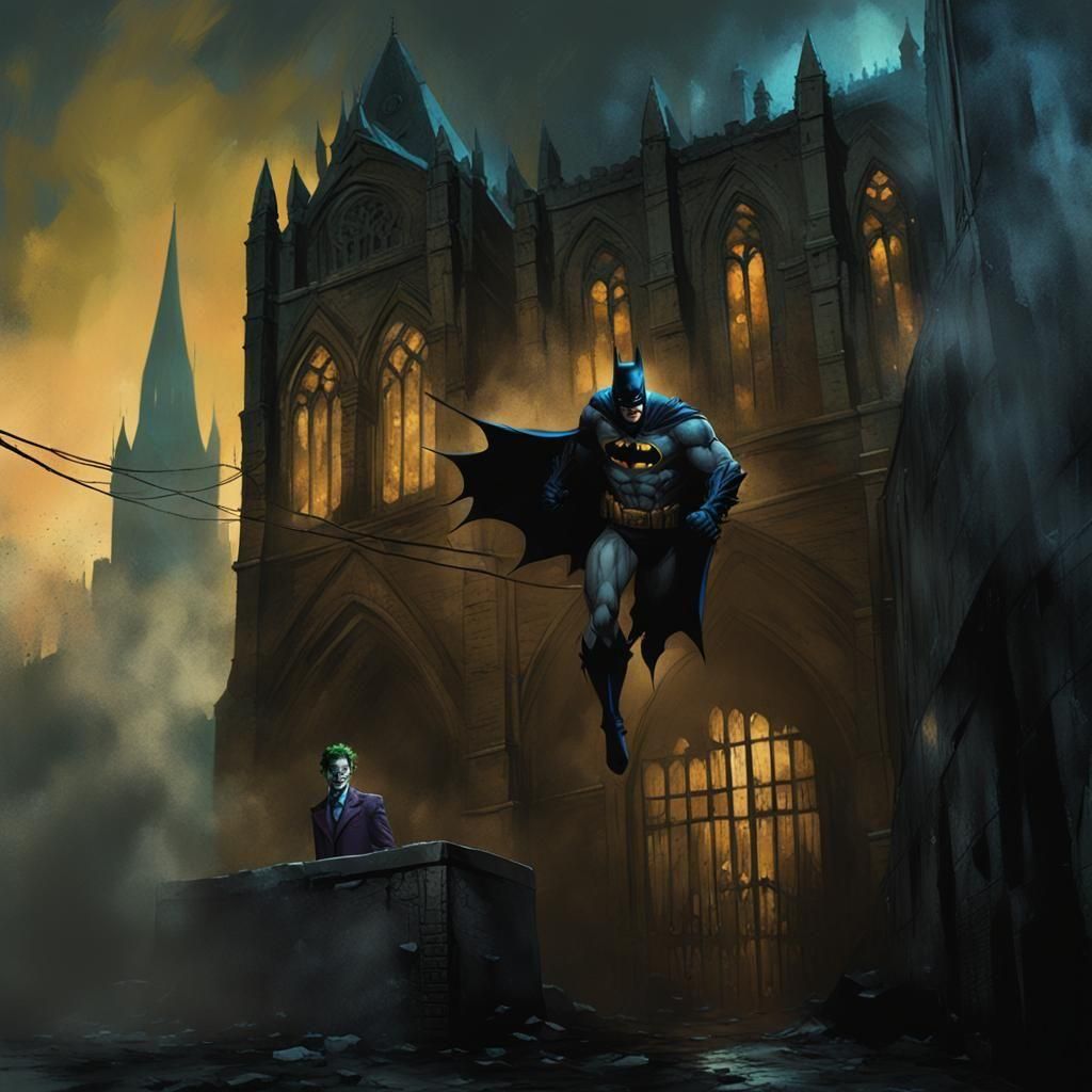 The Joker: A Study in Chaos and Color