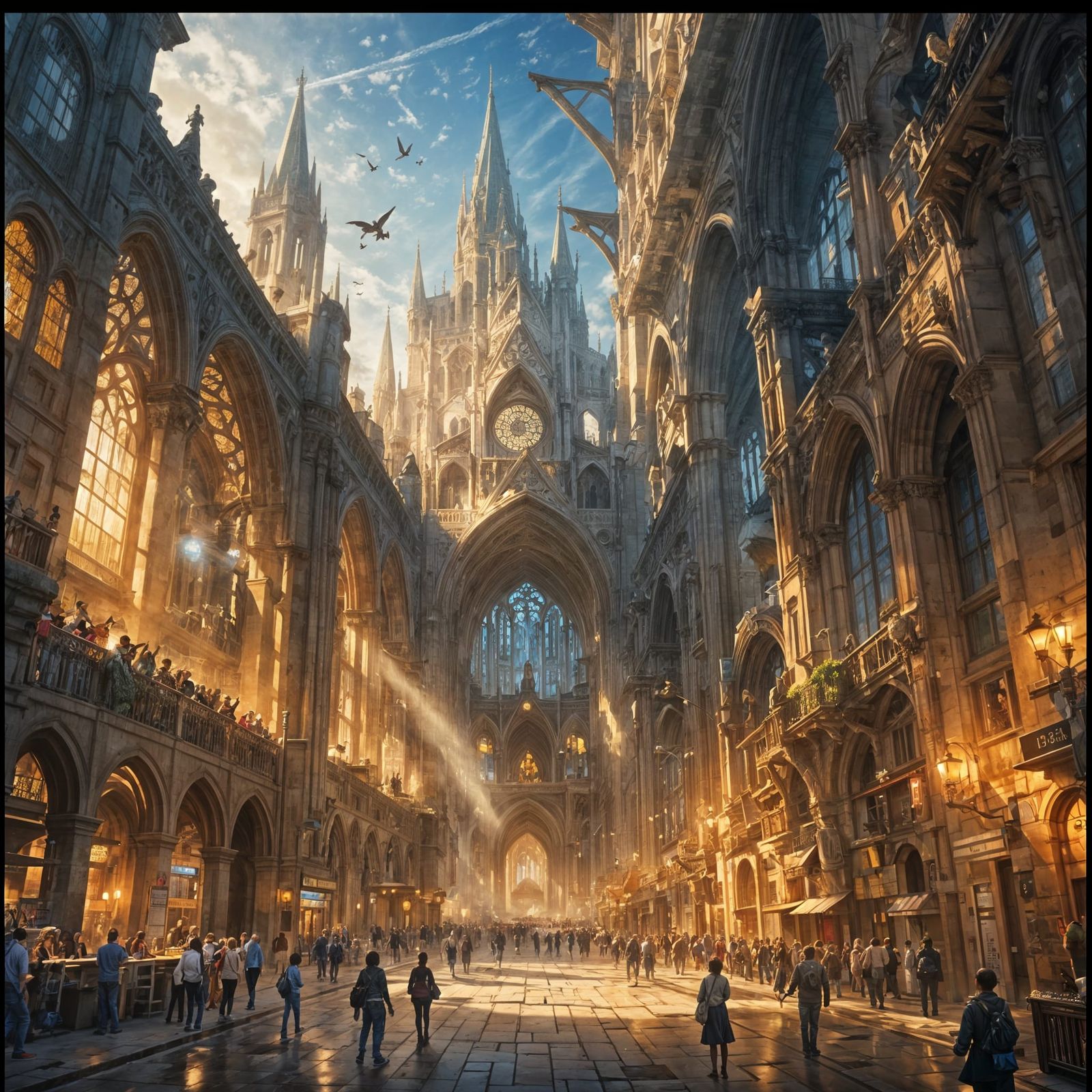 Abstract New Sociology AI Art