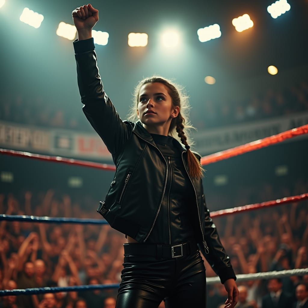 Millie Bobby Brown Triumphs Over Superman in Leather