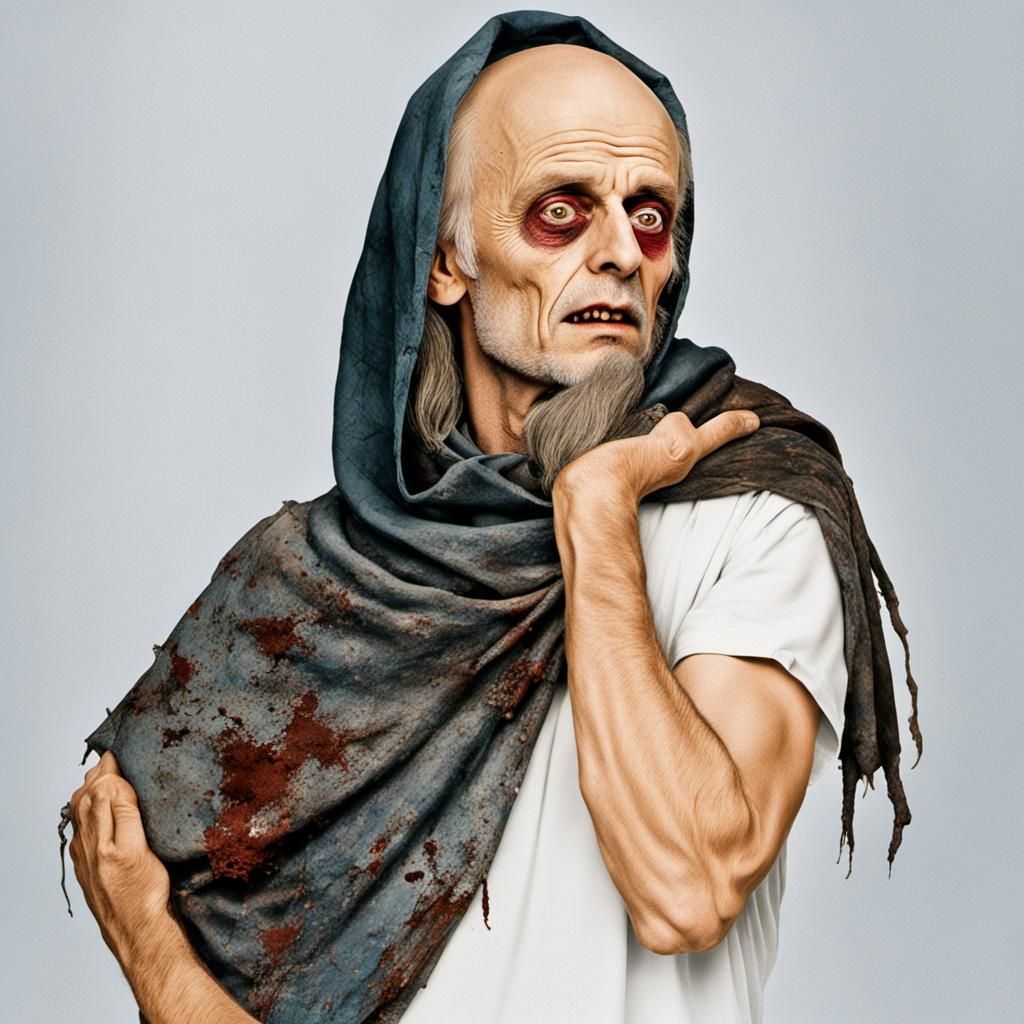 Grim Twins in Detective Film Noir Style