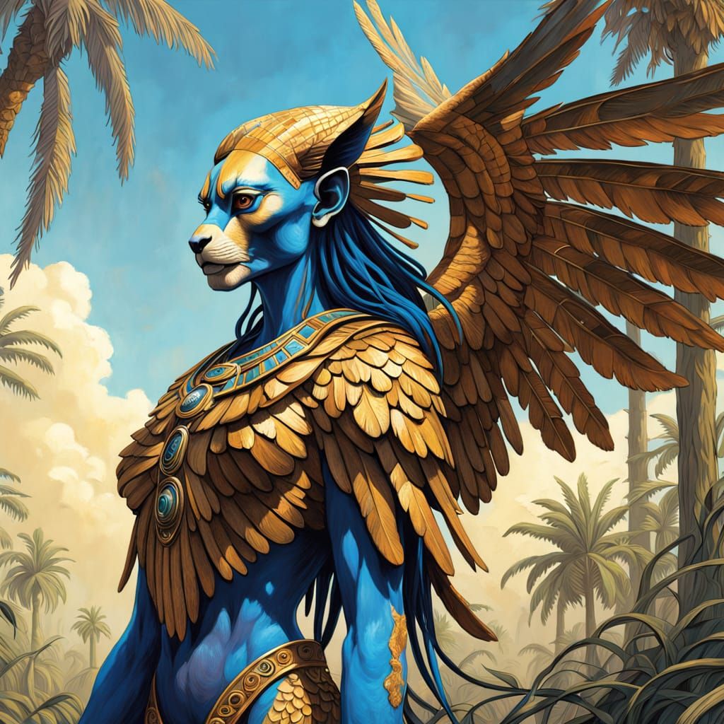 Sphinx in Golden Splendor
