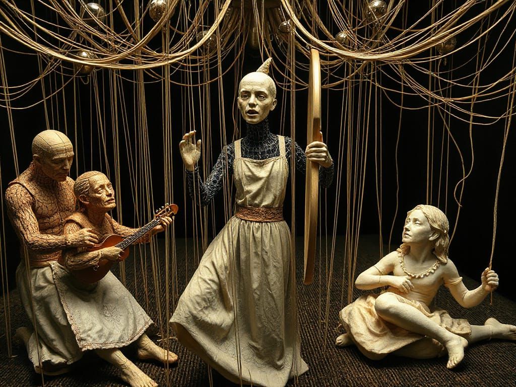 Mechanical Furies Strung Along Through Bi-Infinite String Domesticities