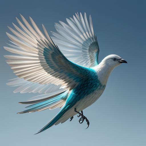 Aerodynamic Wing Design in Detailed Concept Art