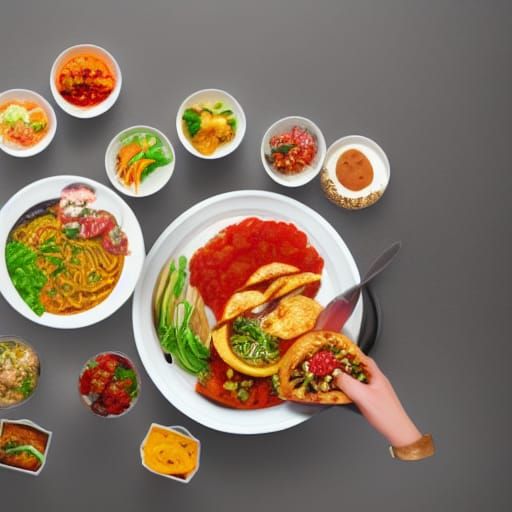 AI-Generated Food Image