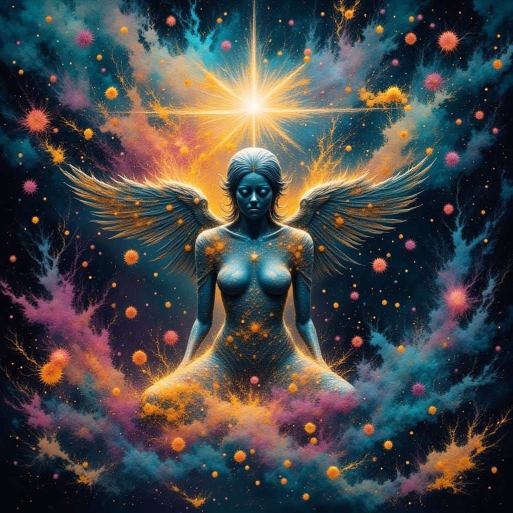 Deep, Mysterious Ocean Landscape in Dark, Moody Tones