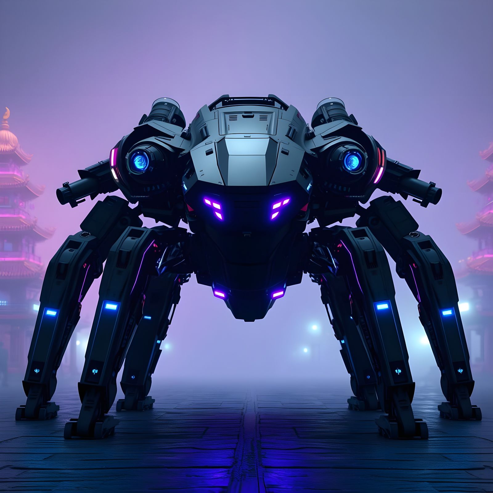 Spider Tank Experiment 9