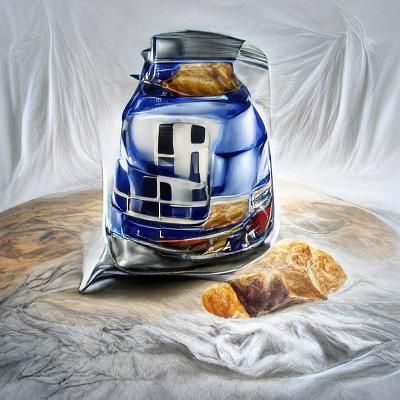 R2-D2 Digital Art Rendering