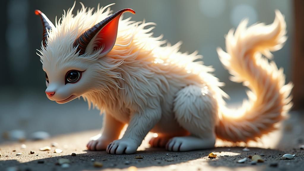 Platinum Devil: Digital Art Inspired by Anime Aesthetics